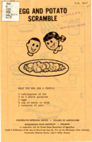 Egg and potato scramble