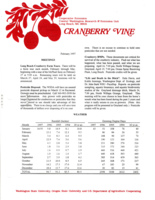 Cranberry Vine, February 1997