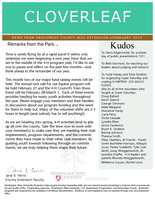 Cloverleaf, February 2015