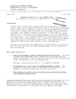 Managing saline soils in the Columbia Basin