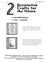 2 decorative crafts for the home (kaleidoscrolls; wall plaques)