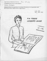 4-H Foods leader's guide