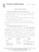 Bag of tricks for EFNEP youth program: Celebration, people or sharing