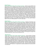 ISDA Report on the Cereal leaf beetle (Oulema melanopus (Linnaeus)) 1998 - 2007