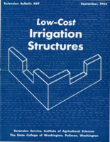 Low-cost irrigation structures