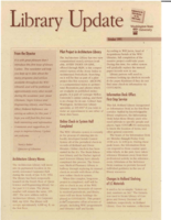 Library Update, October 1991, no. 1