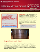 Veterinary Medicine Extension Newsletter, Fall 2015