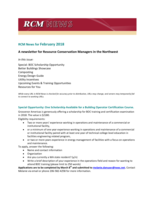 RCM News, February 2018