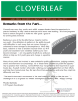 Cloverleaf, May 2011