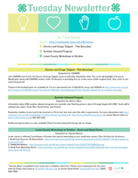 Tuesday Newsletter, September 19, 2017