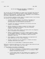 How you can prepare for the state 4-H conference as a county delegation