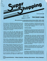 Super shopping: the dairy case