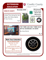 Extension Educator, November 2018