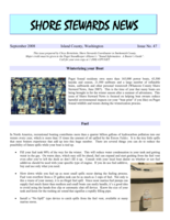 Shore Stewards News, Island County, WA, Issue 47