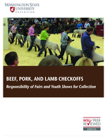 Beef, pork, and lamb checkoffs: Responsibility of fairs and youth shows for collection