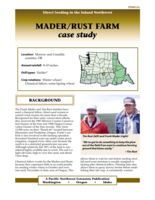 Mader/Rust Case Study: Direct Seeding in the Inland Northwest
