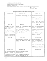 Calendar of state and national 4-H events, 1962