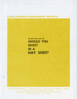 Should you invest in a hay shed?