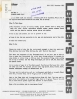 Lesson No. 2, Children and play