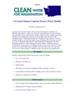 Livestock Manure Lagoons Protect Water Quality