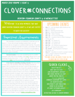 Clover Connections, March 2018