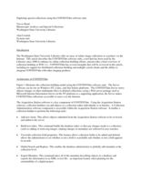 Digitizing special collections using the CONTENTdm software suite