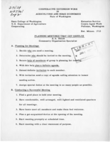 Planning meetings that get results