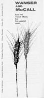 Wanser and McCall: hard red winter wheats for low rainfall areas