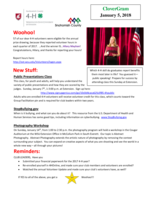 CloverGram, January 5, 2018