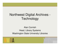 Northwest Digital Archives Technology