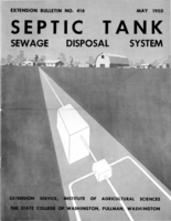 Septic tank : sewage disposal system