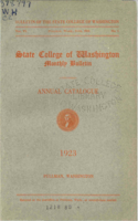 College catalog, 1923