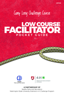 Camp Long Challenge Course: Low course facilitator pocket guide