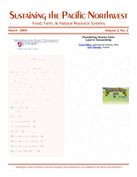 Sustaining the Pacific Northwest, March 2004