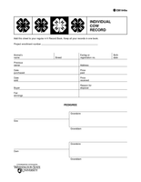 Individual Cow Record
