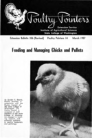 Poultry pointers: Feeding and managing chicks and pullets