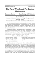The farm windbreak for eastern Washington