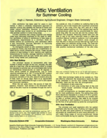 Attic ventilation for summer cooling