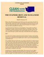 Stainers: Iron and Manganese Removal