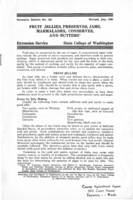 Fruit jellies, preserves, jams, marmalades, conserves, and butters