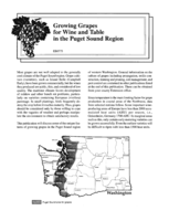 Growing grapes for wine and table in the Puget Sound region