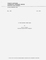 If your electric power fails