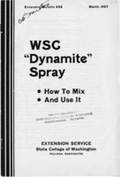 WSC "dynamite" spray