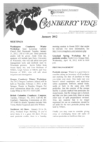 Cranberry Vine, January 2012