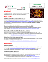 CloverGram, March 17, 2020