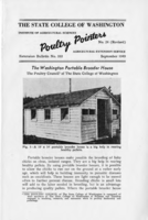Poultry pointers: The Washington portable brooder house