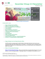 Kitsap County 4-H Newsletter, December 2016