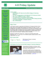 4-H Friday Update, December 7, 2018