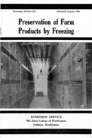 Preservation of farm products by freezing