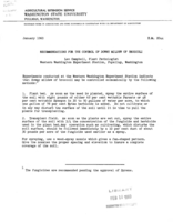 Recommendations for the control of downy mildew of broccoli
